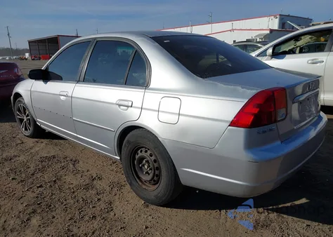 2002 Honda Civic Lx from USA, damaged, VIN 2HGES16542H516385
